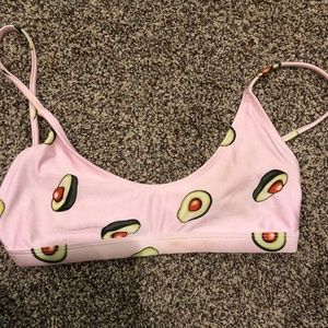 avocado swimsuit top